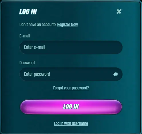 Caspero Casino login