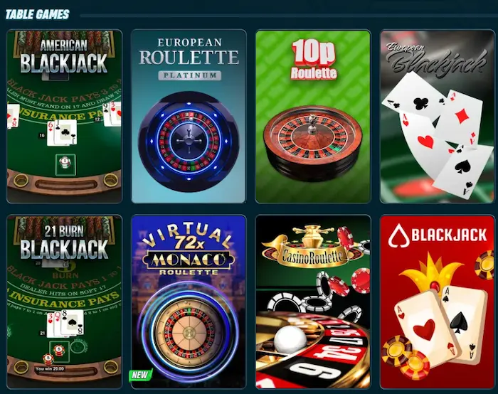 Caspero Casino table